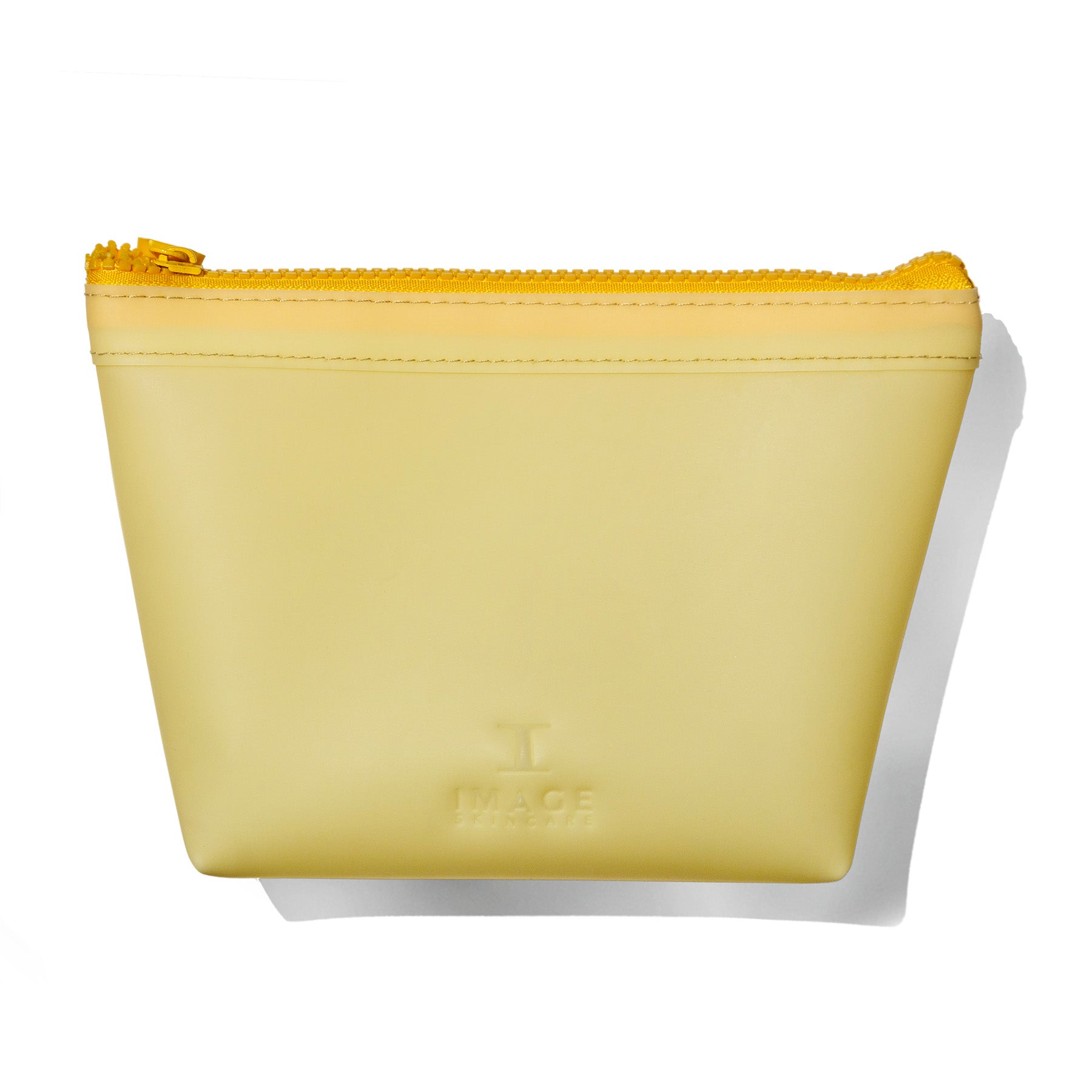 Yellow Silicone Beauty Bag