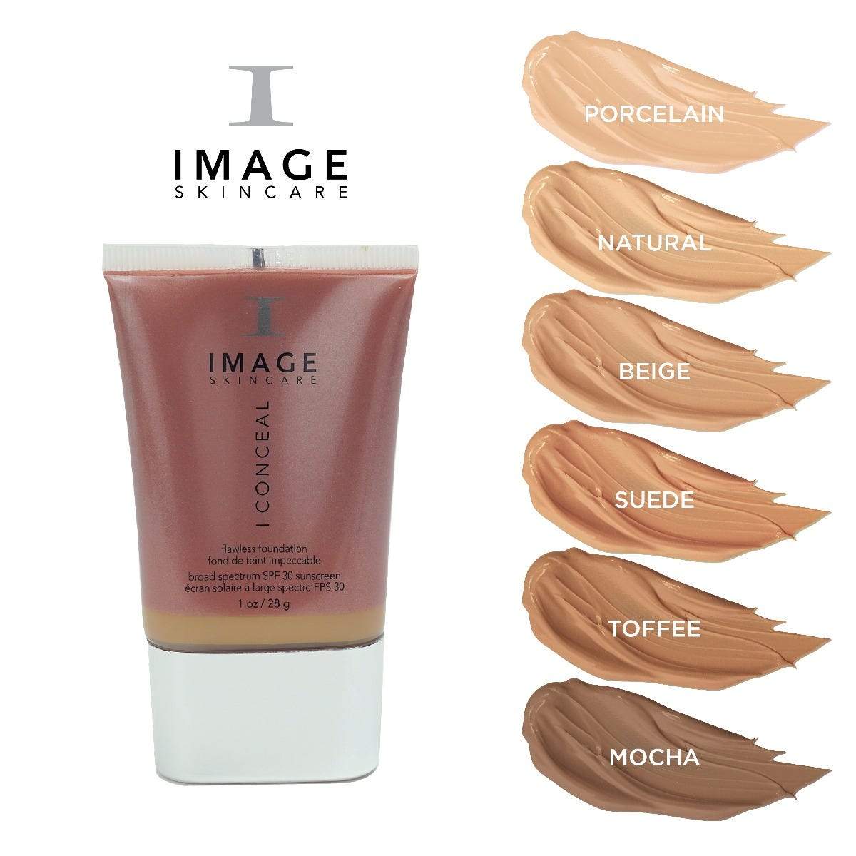 I CONCEAL flawless foundation broad-spectrum SPF 30 sunscreen porcelain
